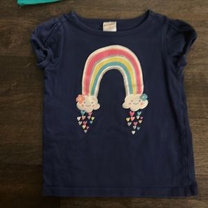 Gymboree rainbow t shirt